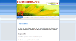 Desktop Screenshot of energieberater-bayern.com