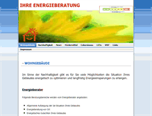 Tablet Screenshot of energieberater-bayern.com